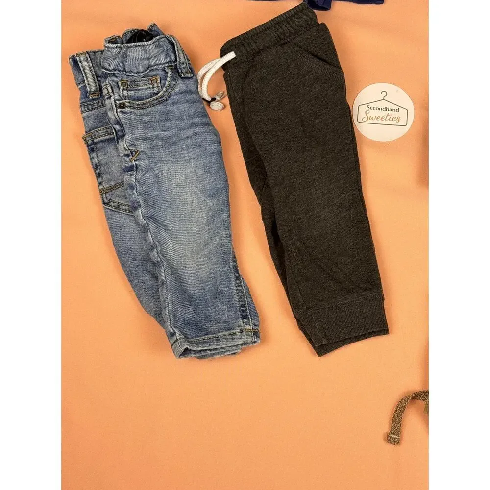 12M Boys Fall/Winter Mix & Match Clothing Lot #186